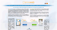 Desktop Screenshot of dermaweb.com